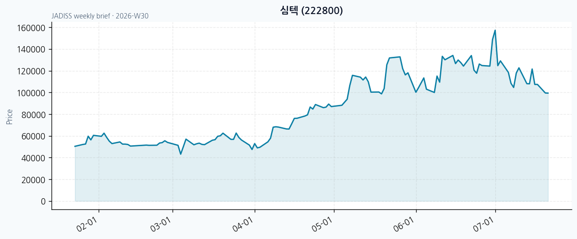 심텍 chart